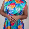 Vestido estampado de colores