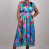 Vestido estampado de colores