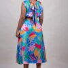Vestido estampado de colores