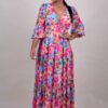 Vestido estampado flores