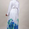 Vestido blanco estampado
