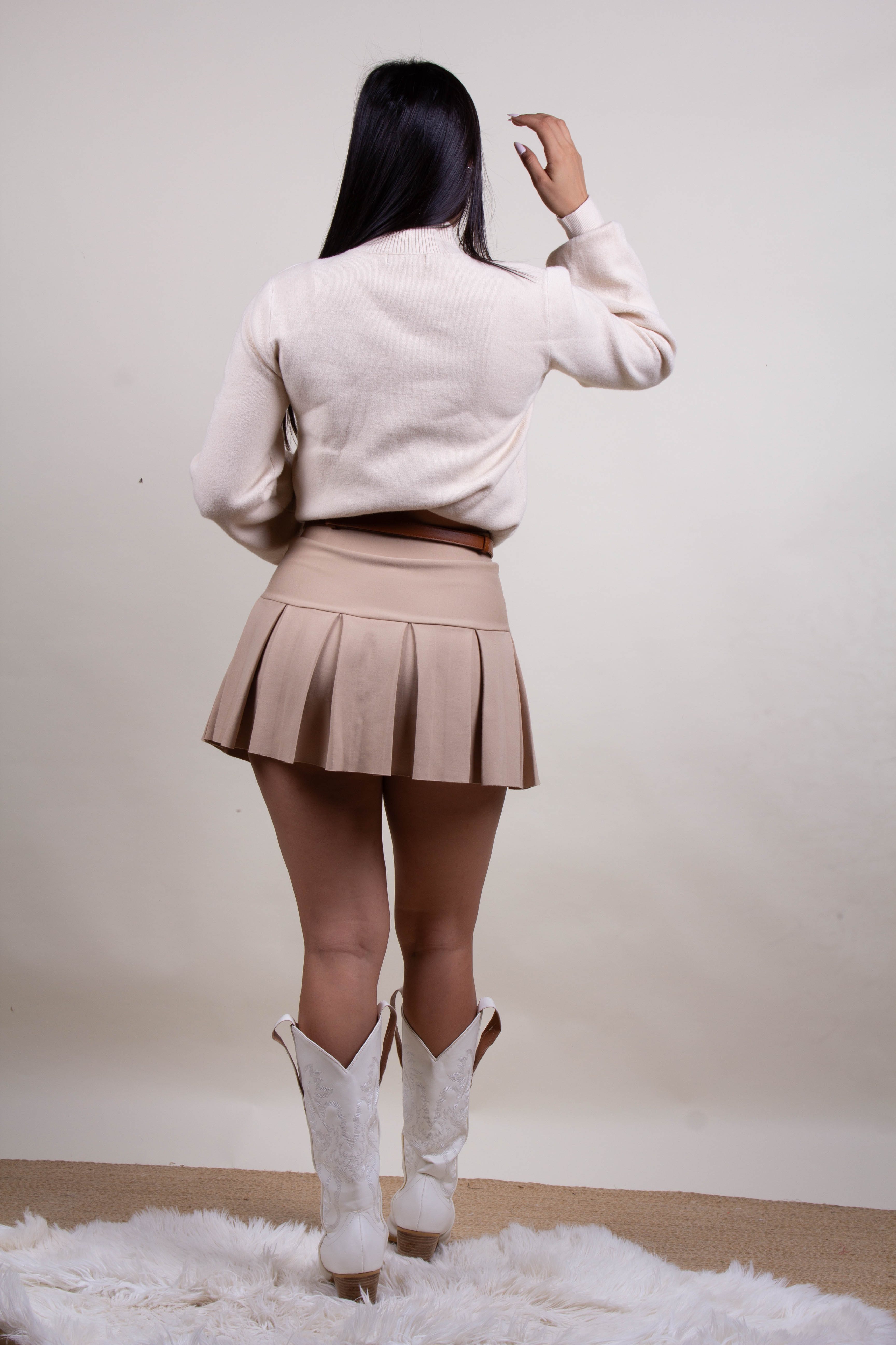 Mini falda con short