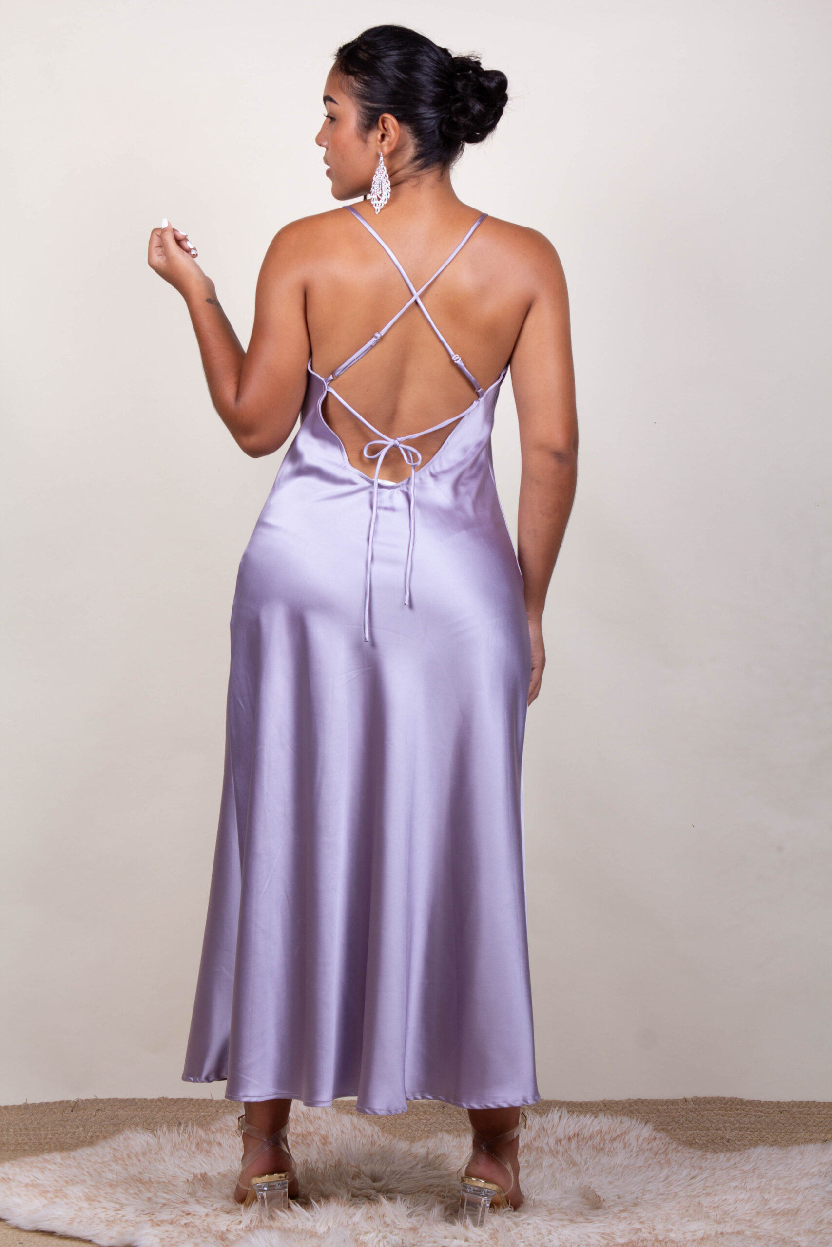 Vestido lavanda