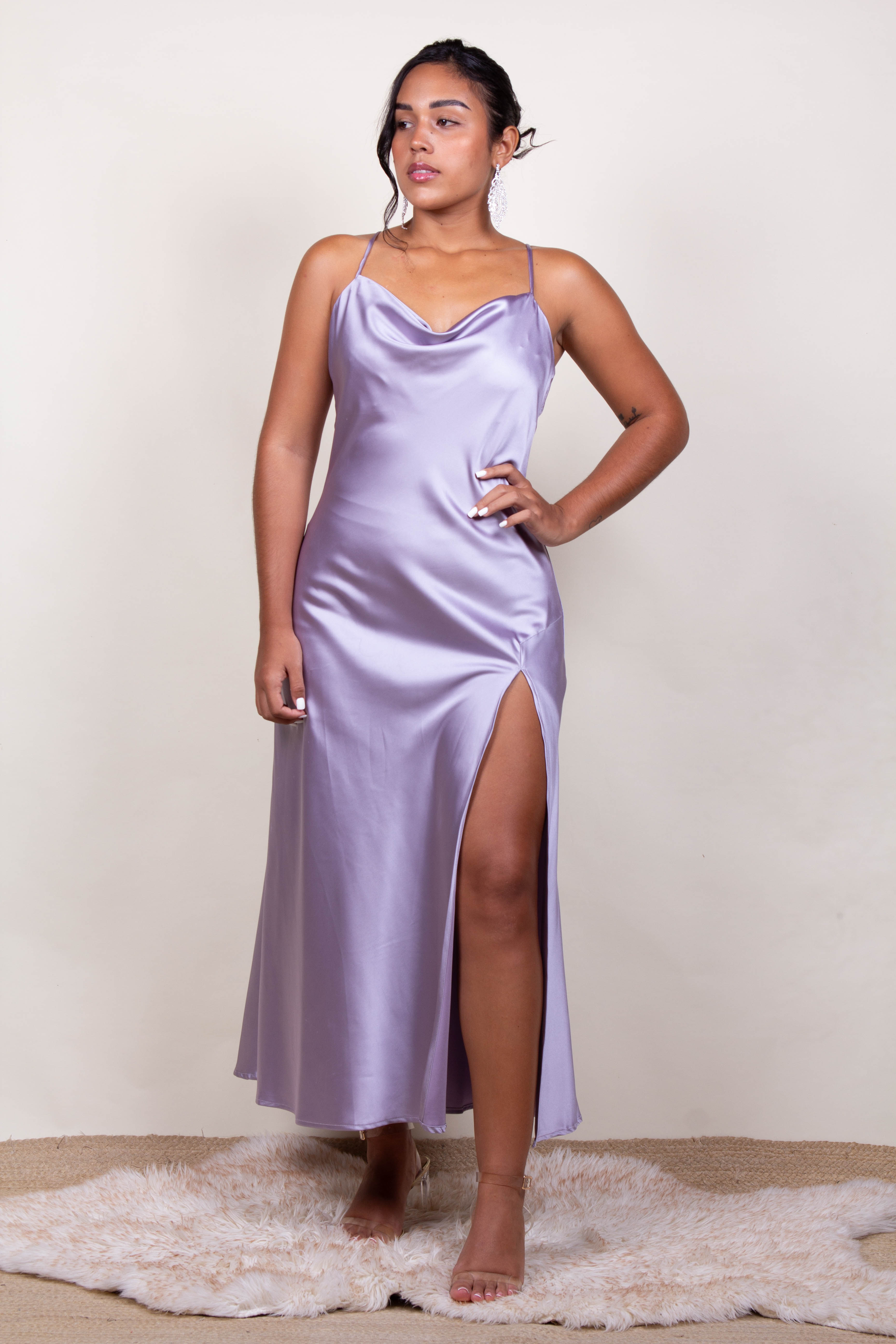 Vestido lavanda