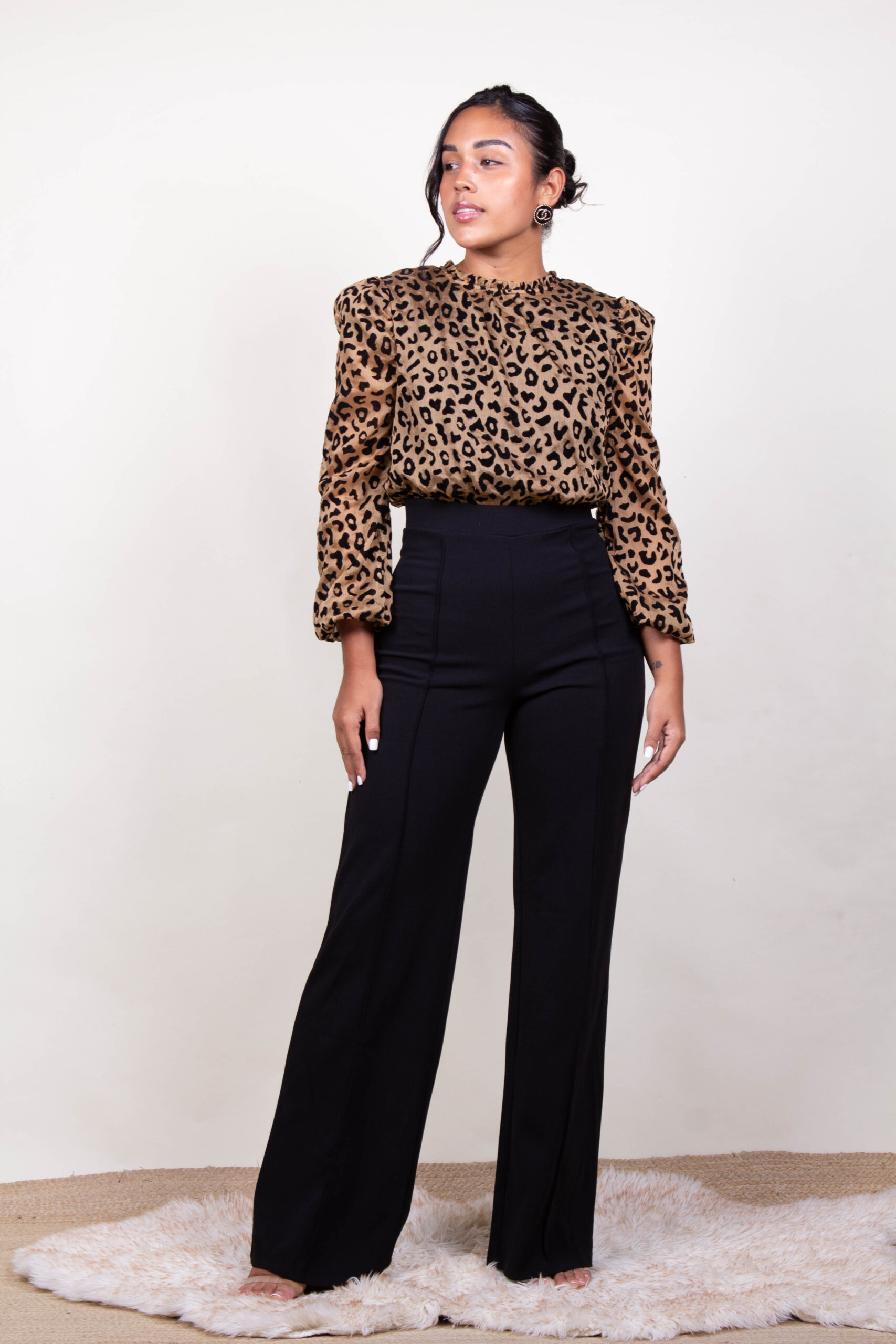 Enterizo Negro Print