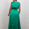 Vestido Beige, Verde.
