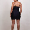 Vestido negro corto