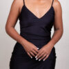 Vestido negro corto