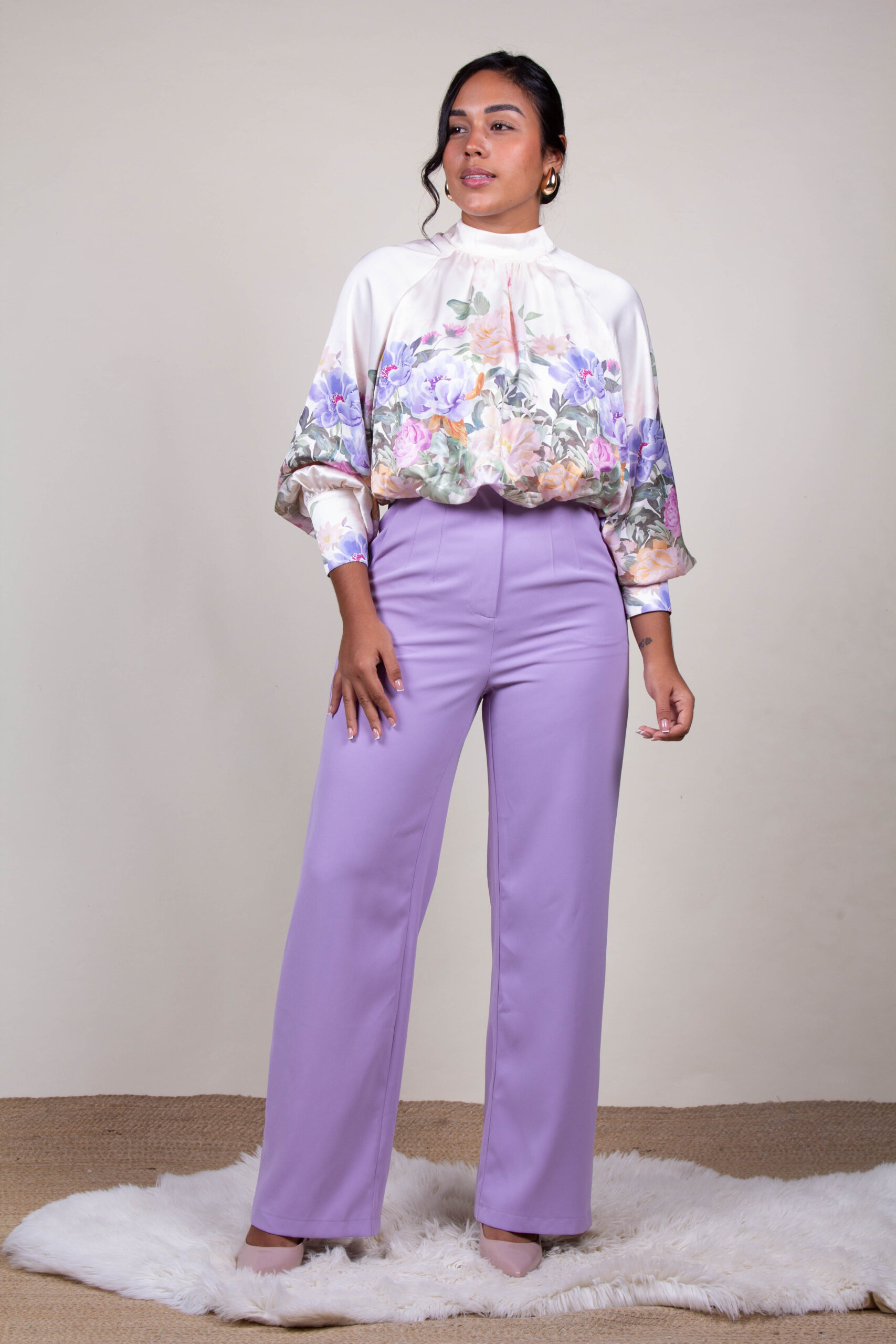 Pantalón pinza recto