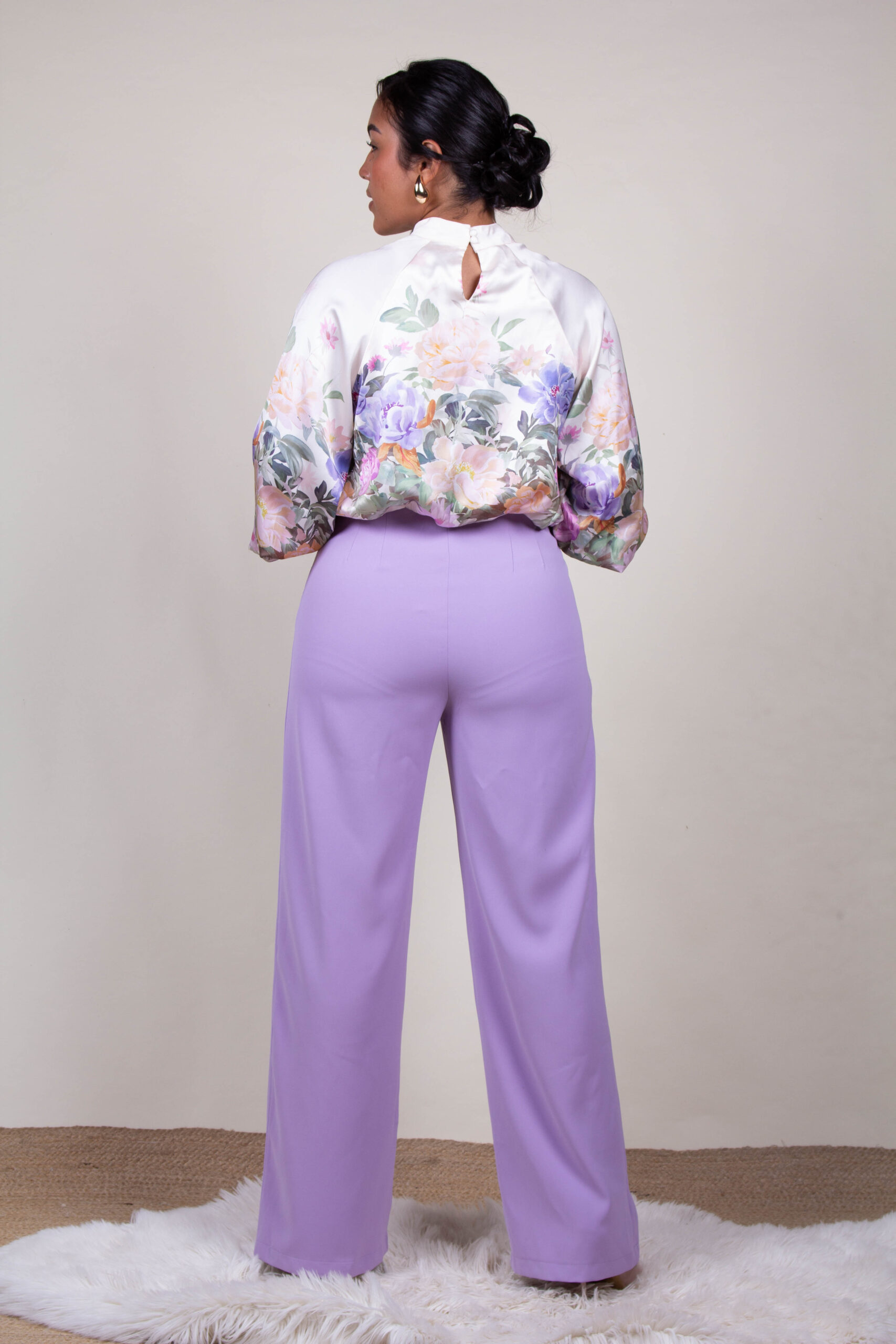 Pantalón pinza recto