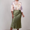 Falda satin