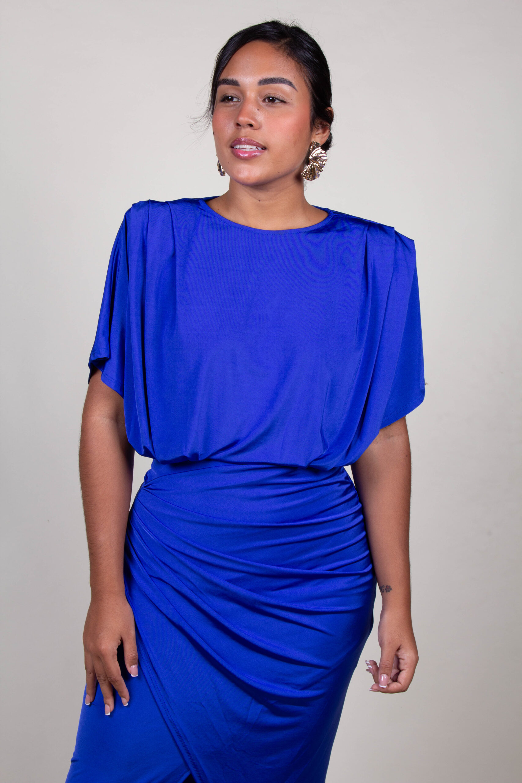 Vestido Rojo ,Azul