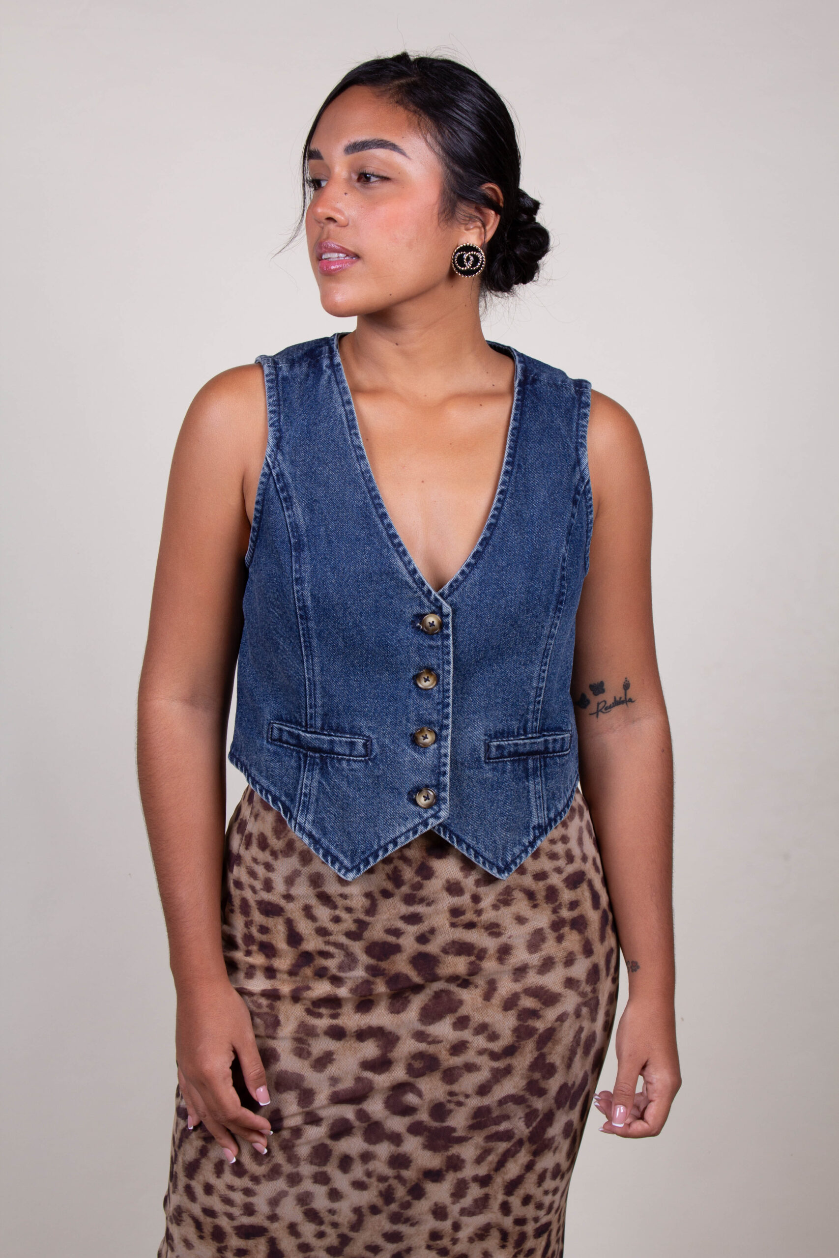 Falda print