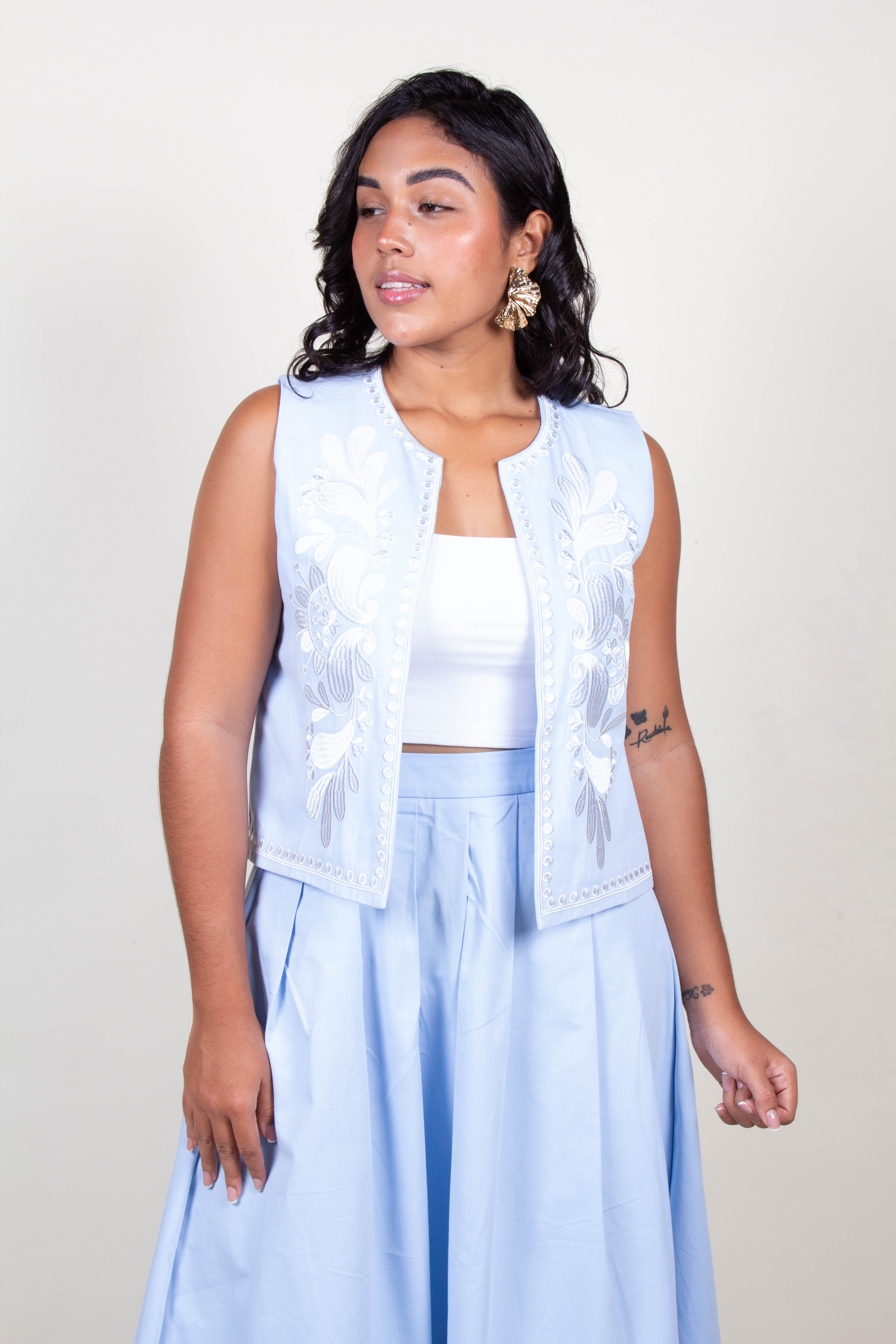 Falda Celeste