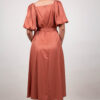 Vestido Blanco, Terracota.