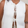 Blusa de lazos