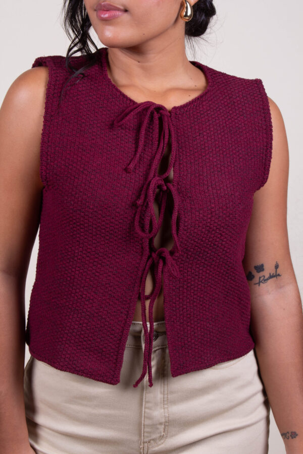 Blusa de lazos
