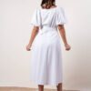 Vestido Blanco, Terracota.