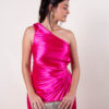 Vestido elegante satinado