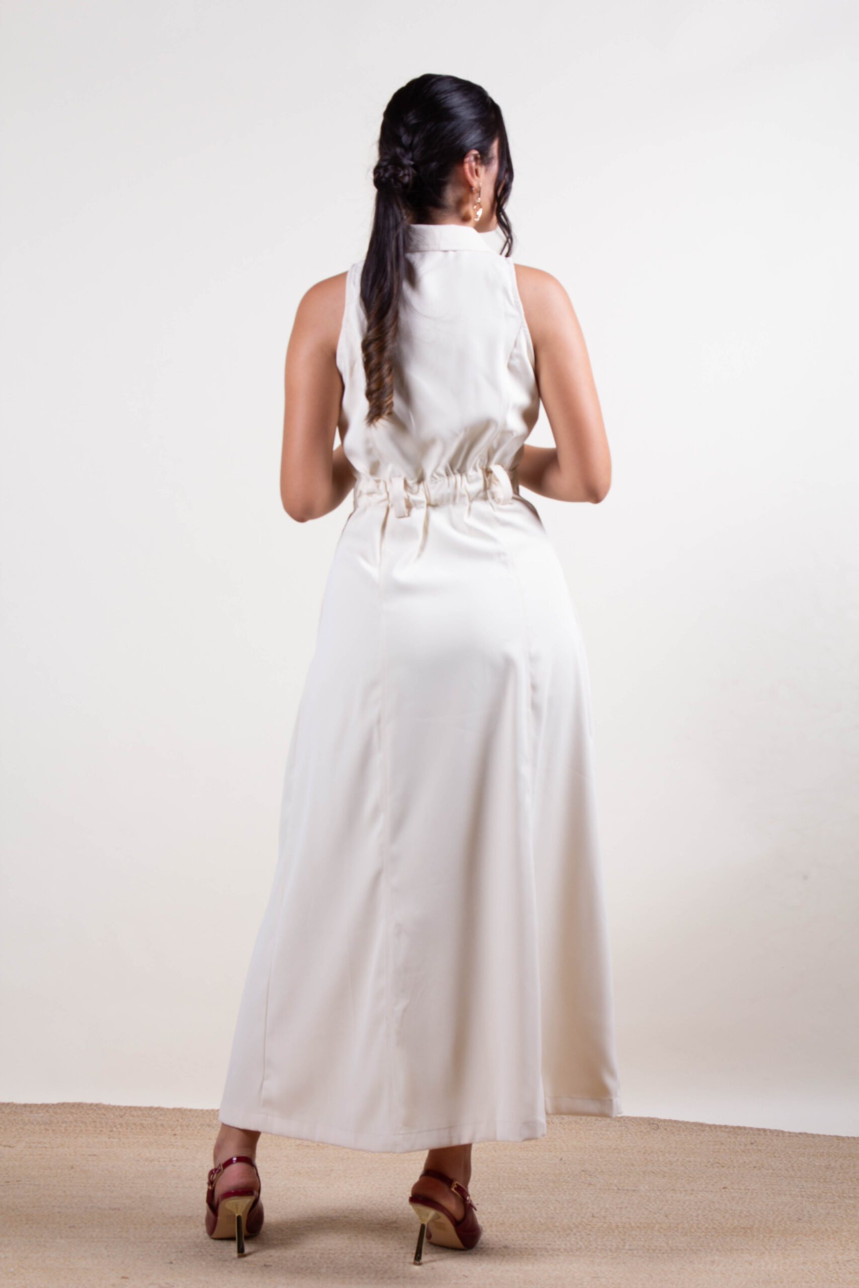 Vestido Beige