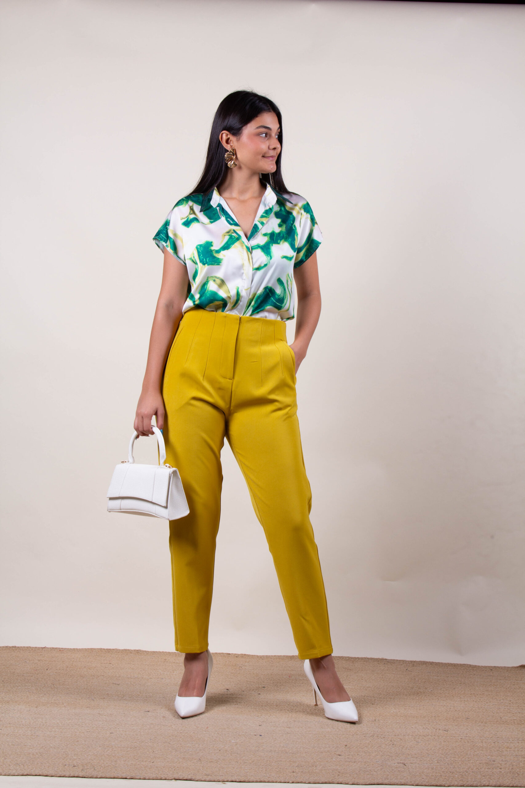 Pantalones pinza (26 tonos diferentes)