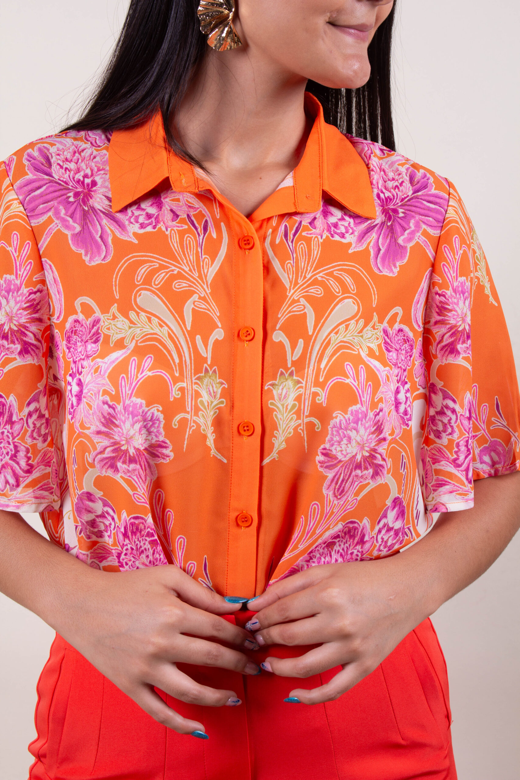 Blusa Naranja
