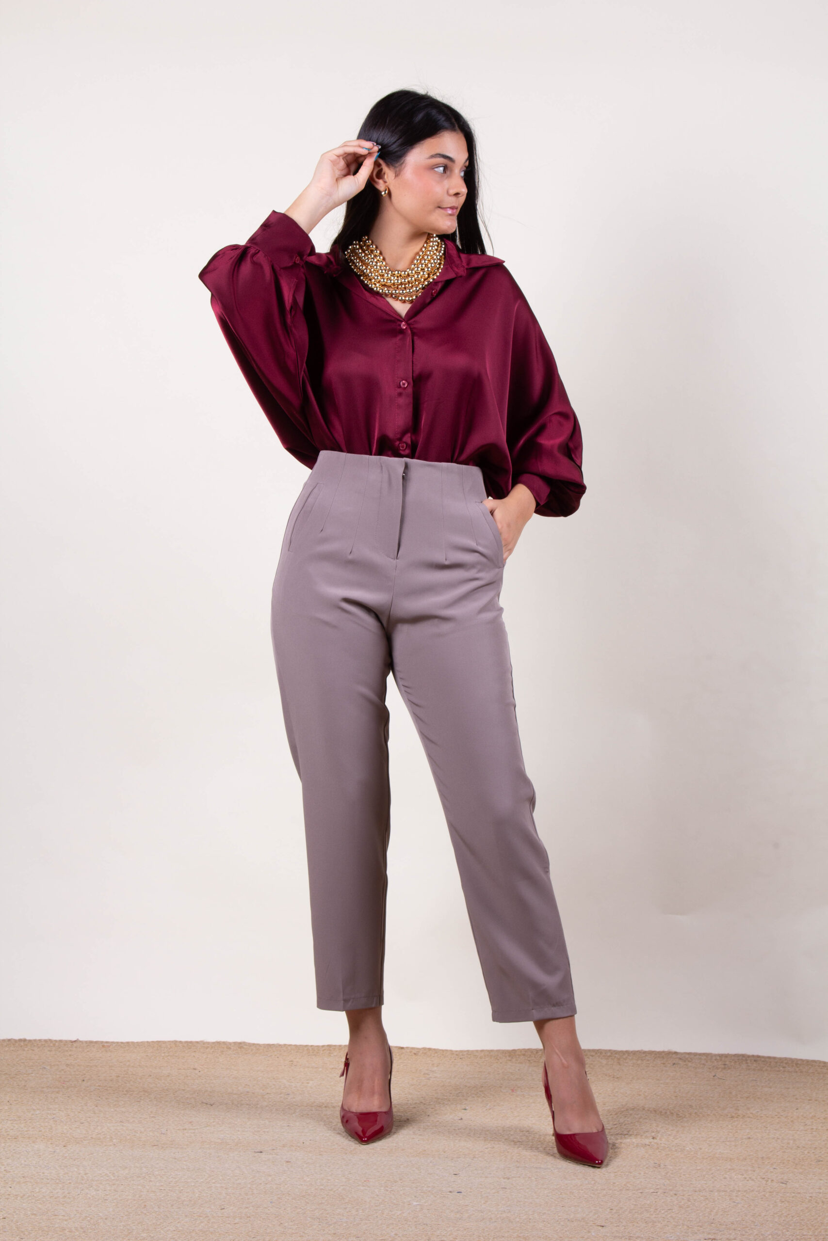 Pantalones pinza (26 tonos diferentes)