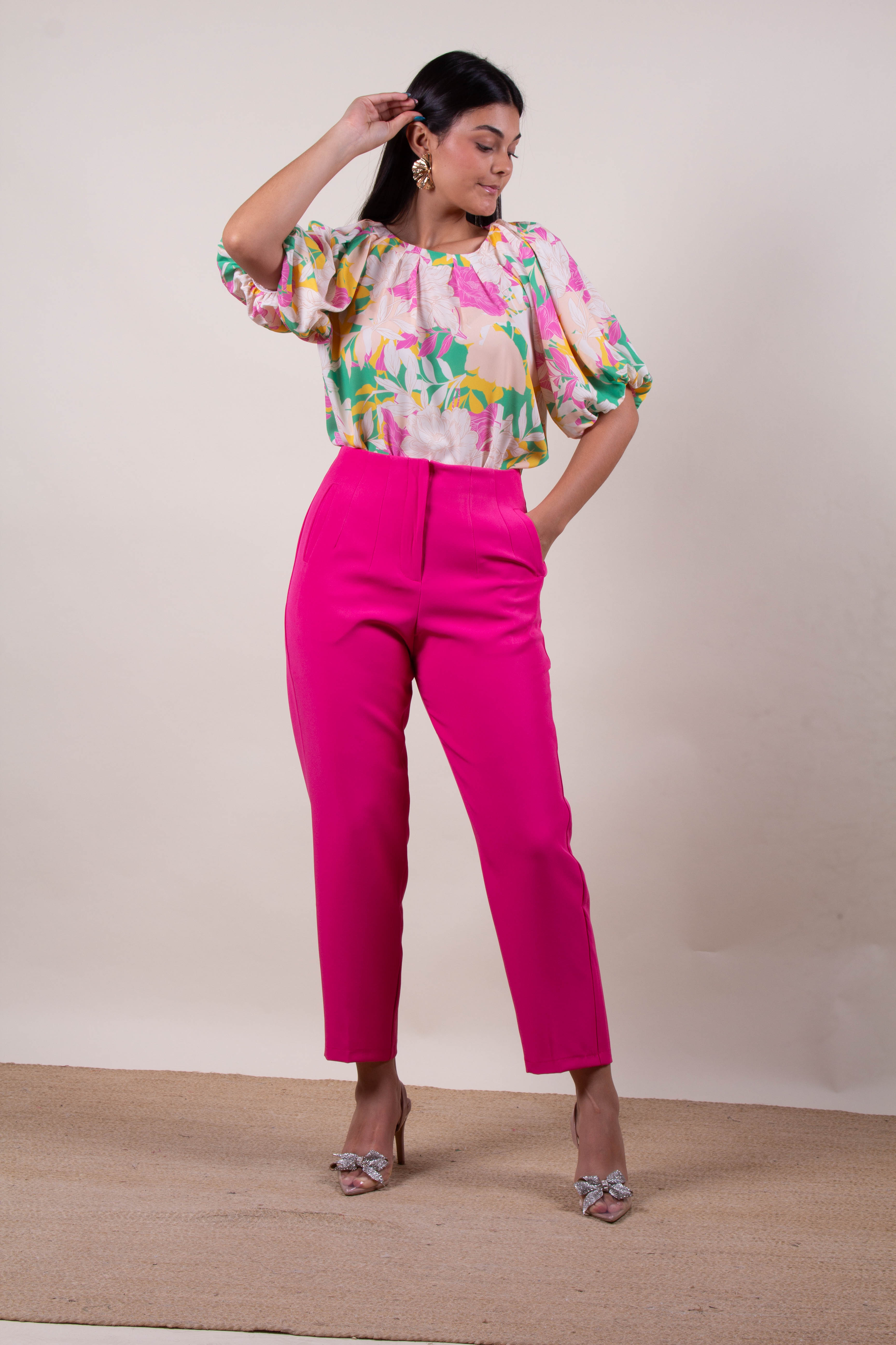 Pantalones pinza (26 tonos diferentes)