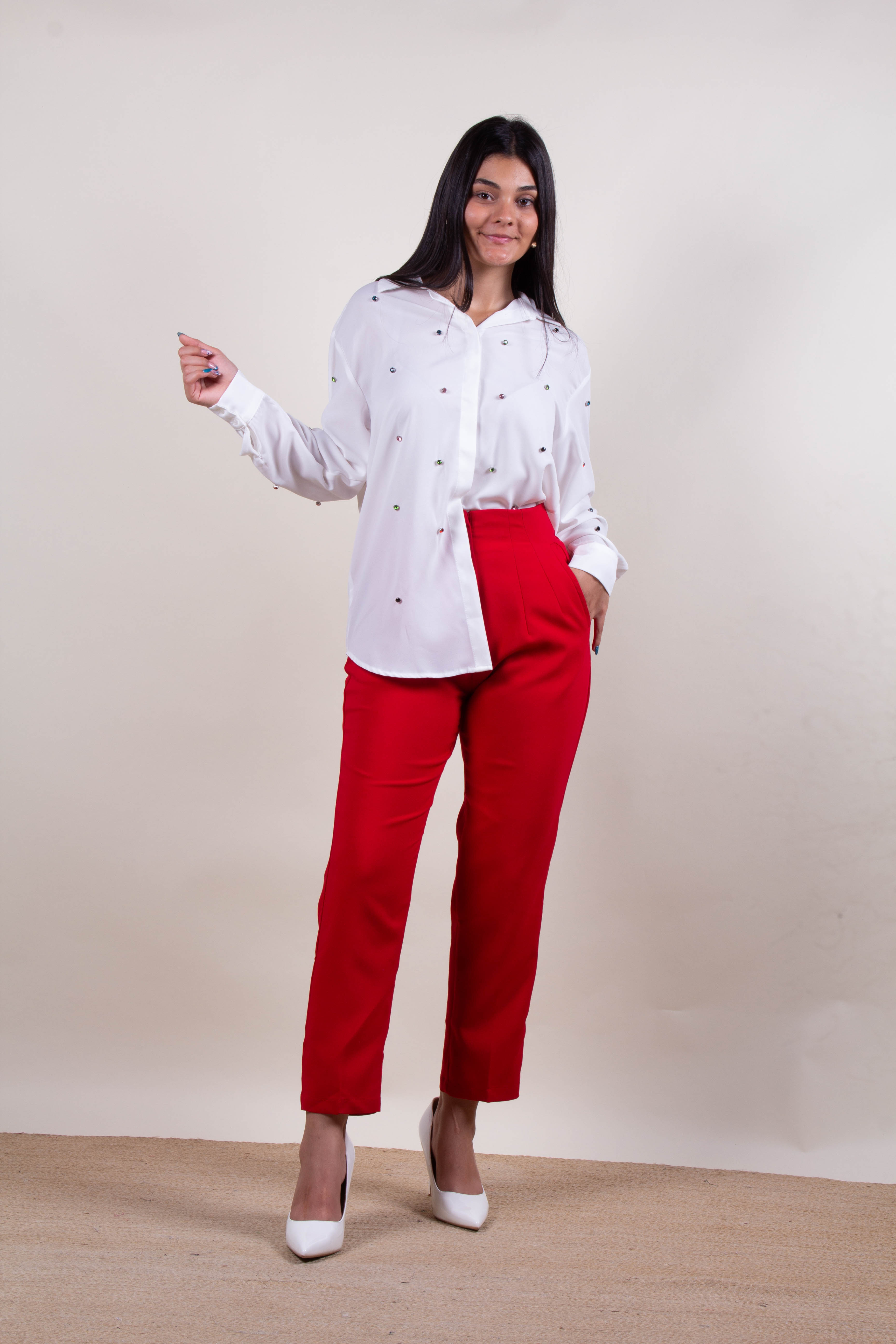 Pantalones pinza (26 tonos diferentes)