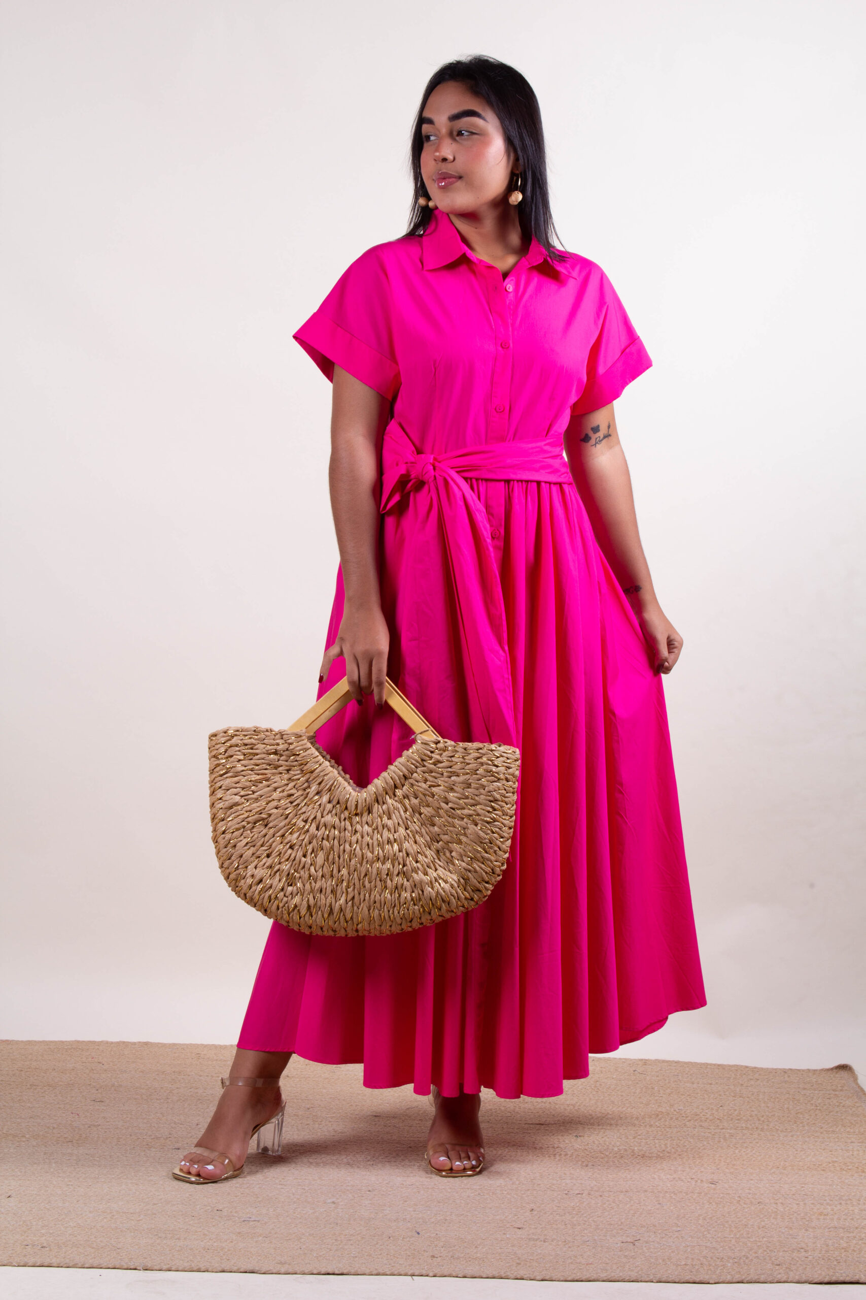 Vestido Fucsia