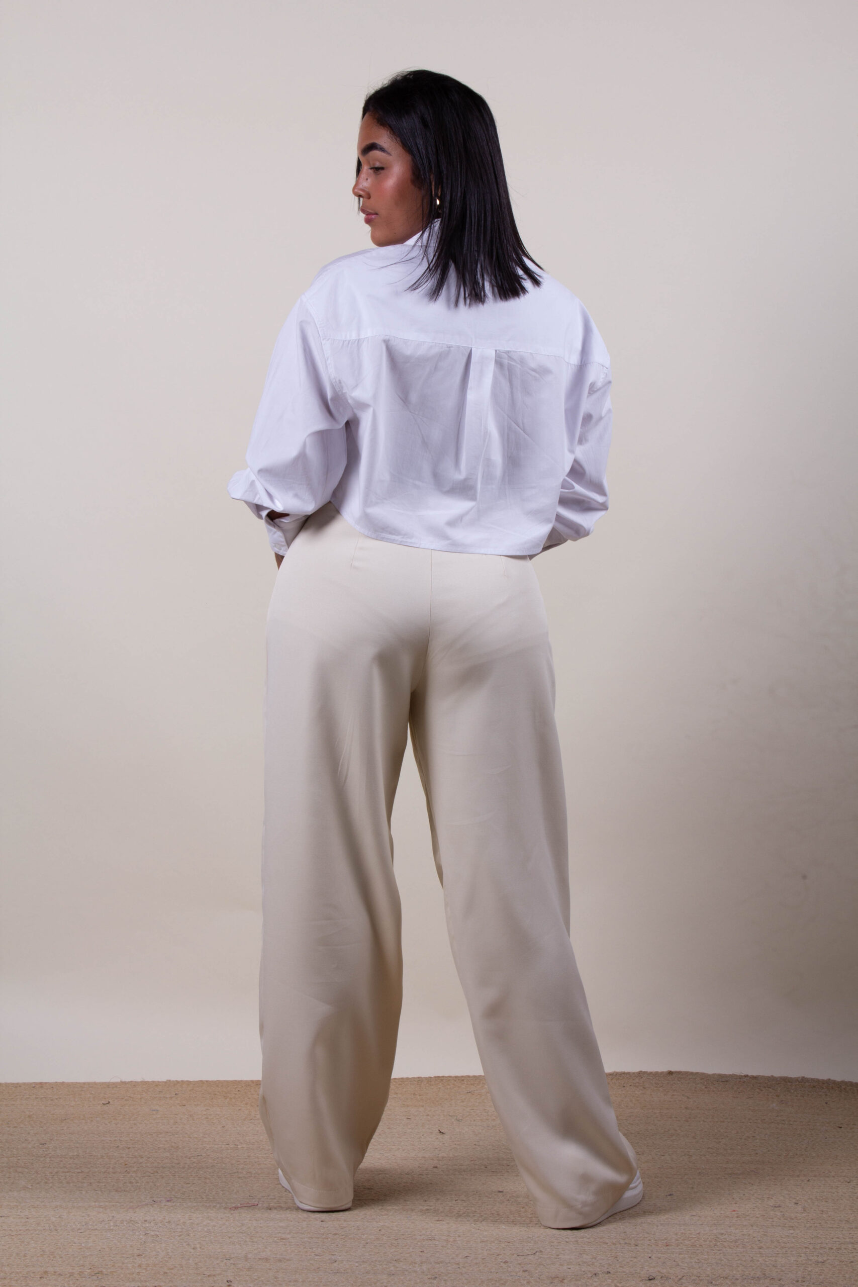 Pantalones pretina Azul