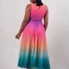 Vestido multicolor