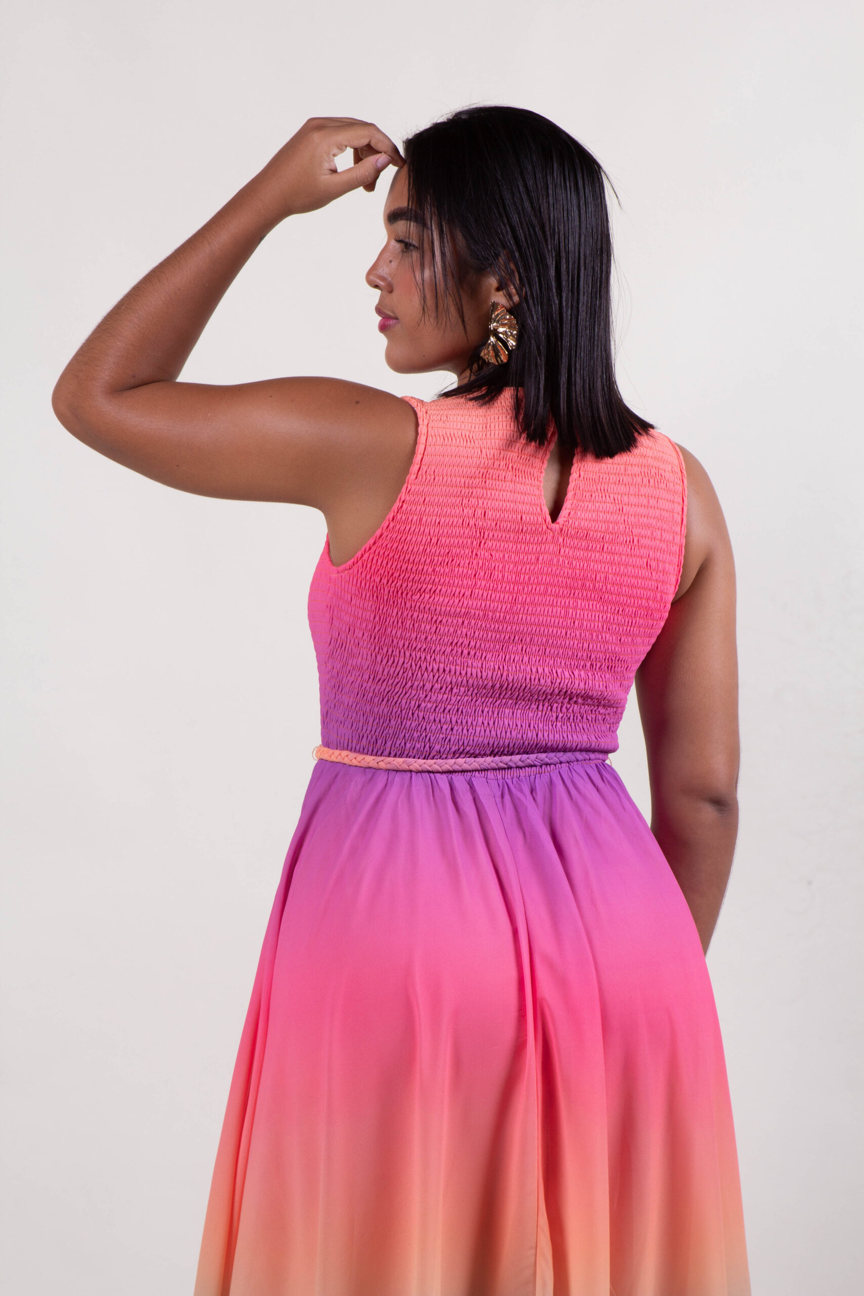 Vestido multicolor