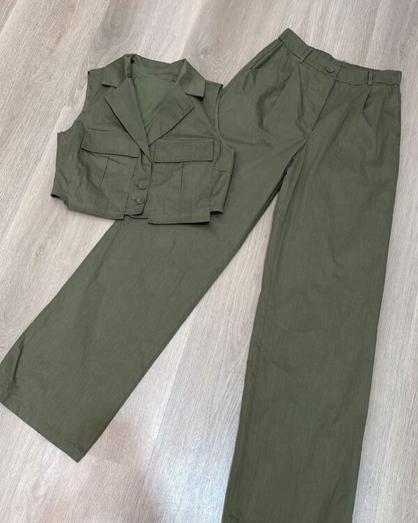 Set chaleco y pantalón