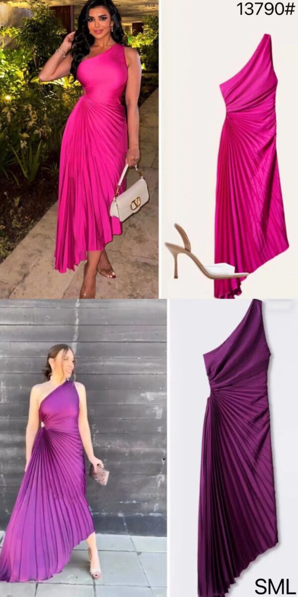 Vestido elegante satinado