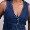 Chaleco de mezclilla
