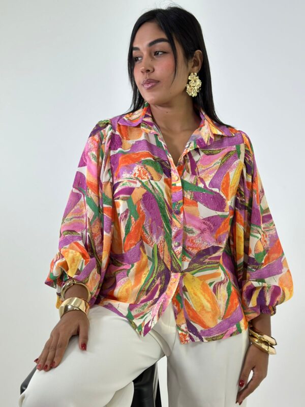 Blusa stampada