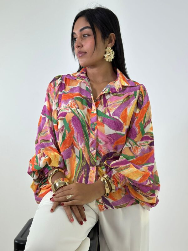 Blusa stampada