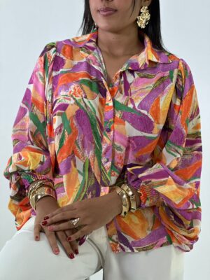 Blusa stampada