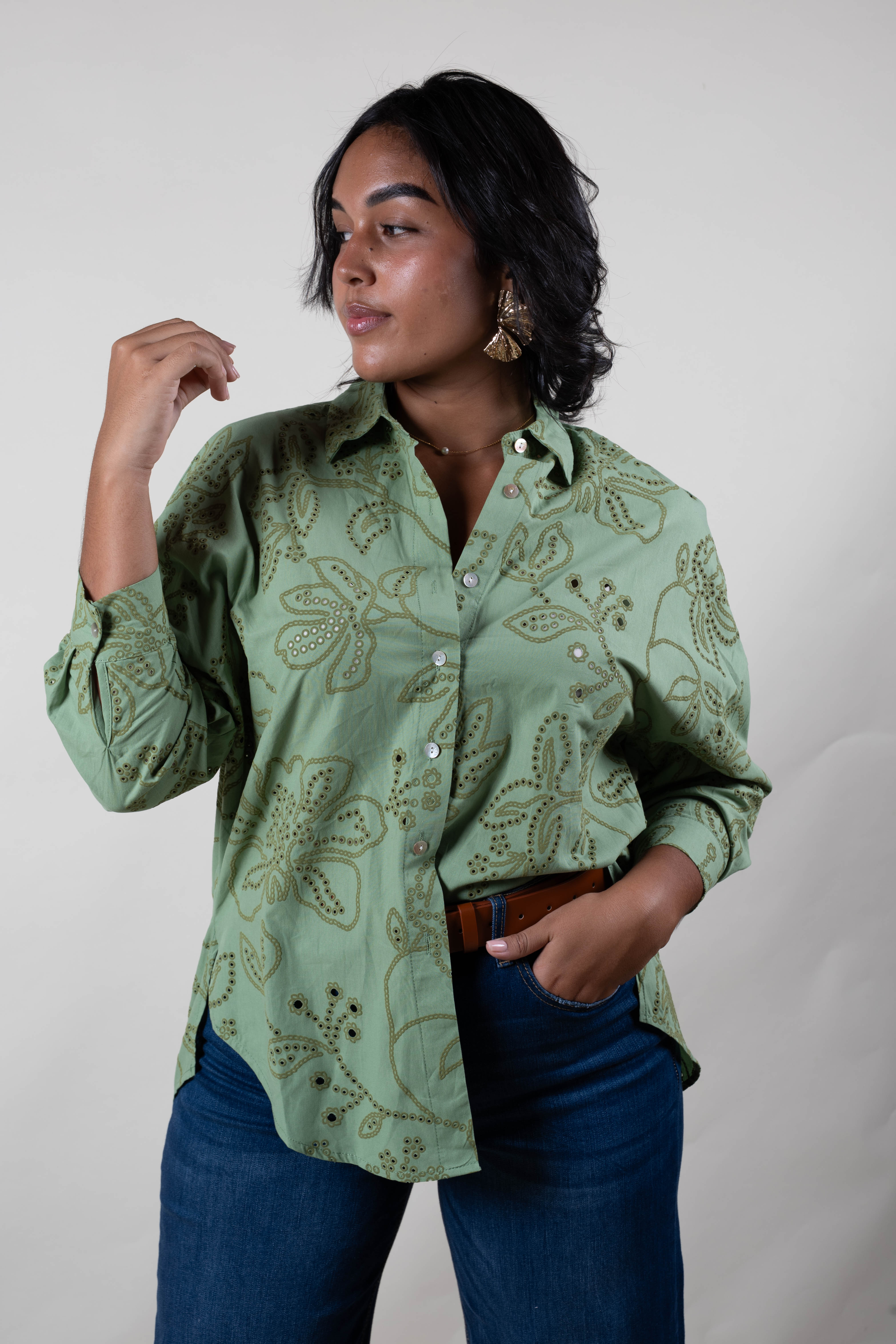 Blusa verde