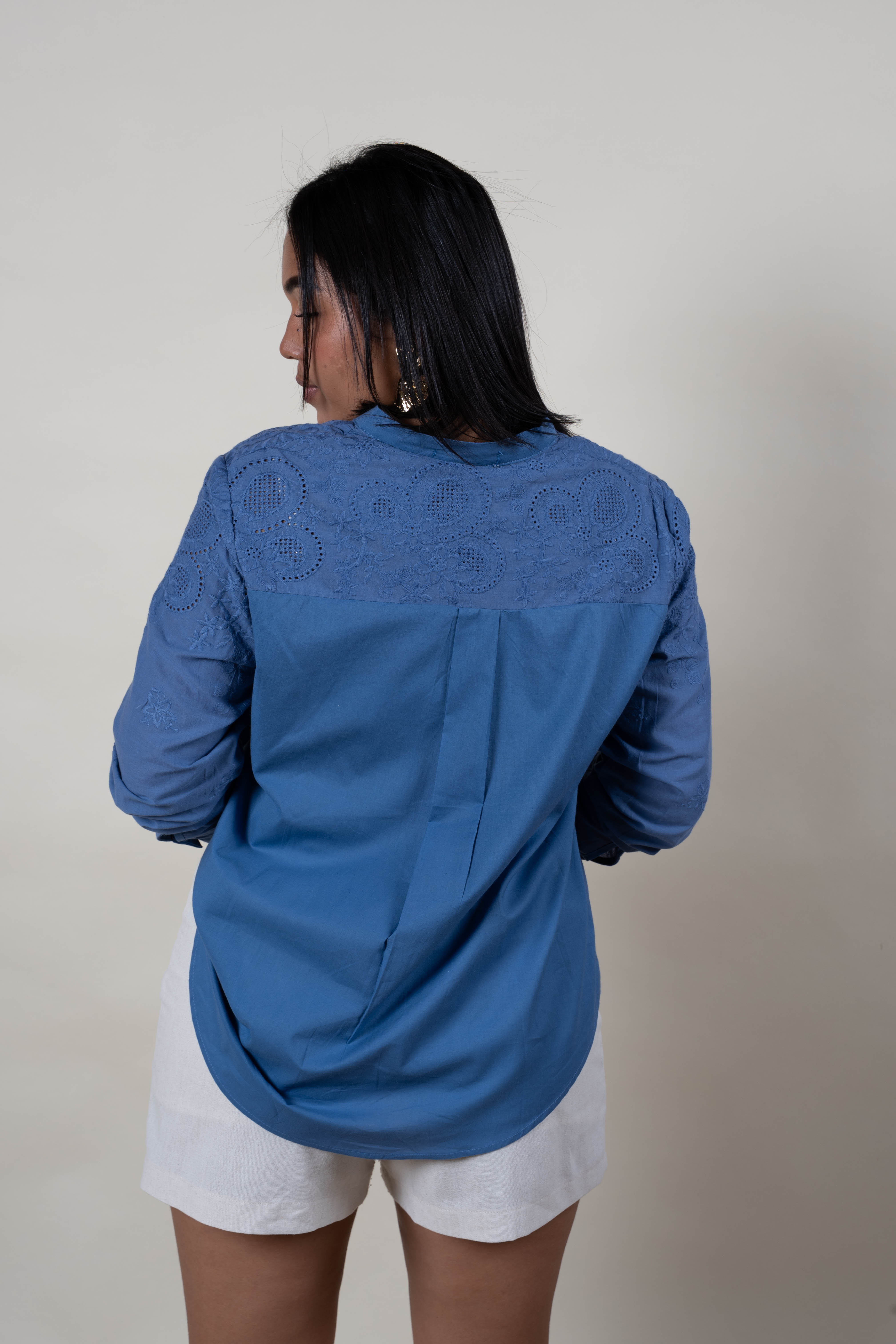 Blusa azul