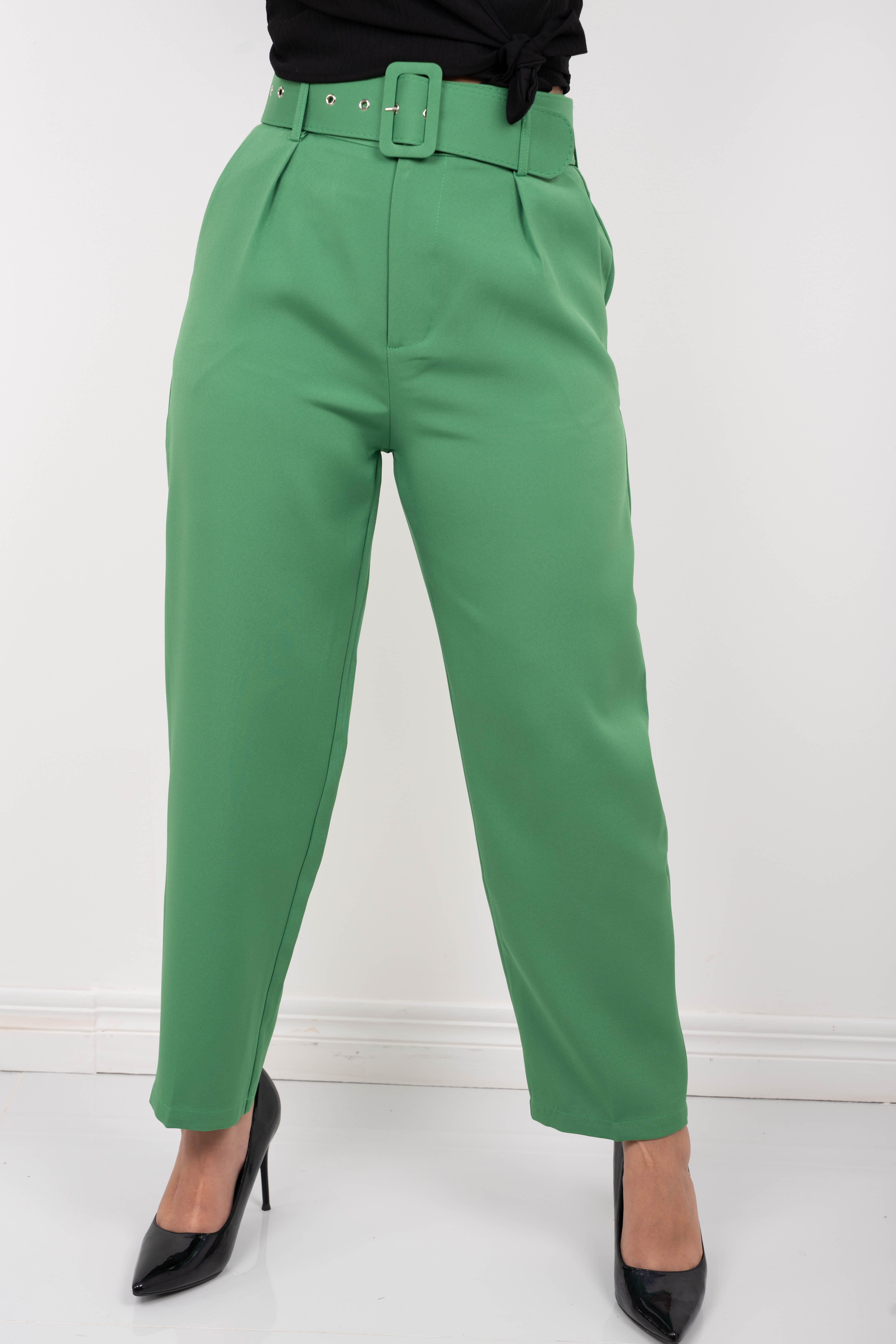 Pantalones con Cinturón