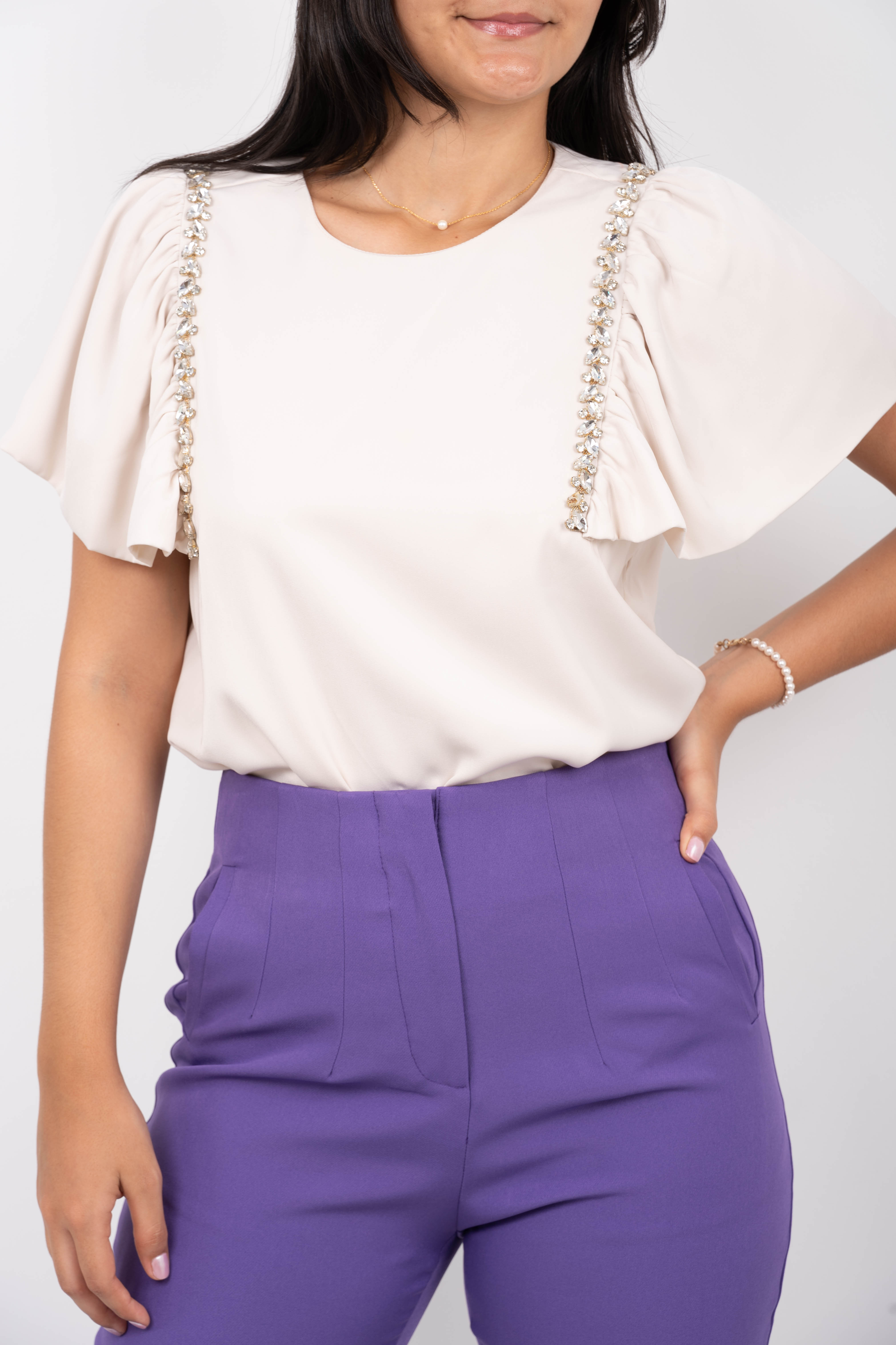 Blusa beige