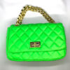 Bolso verde limon
