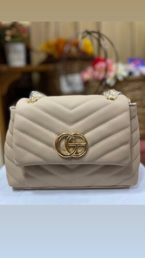 Bolso Negro, Beige, Blanco