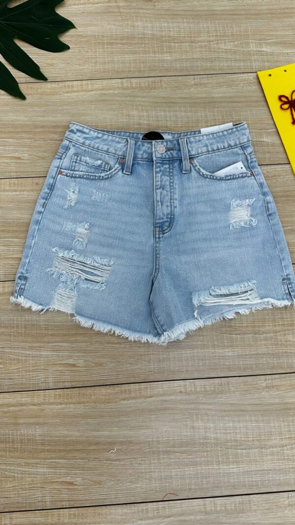 Short mezclilla