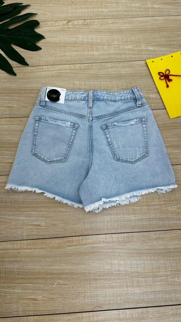 Short mezclilla