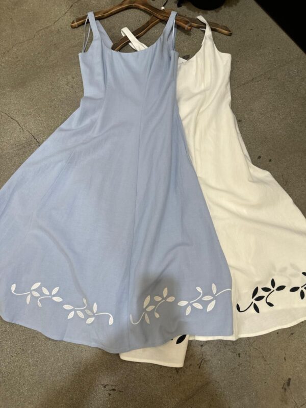Vestido celeste