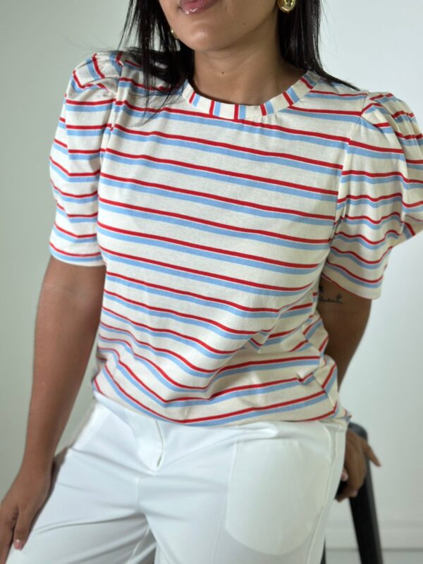 Blusa de rayas