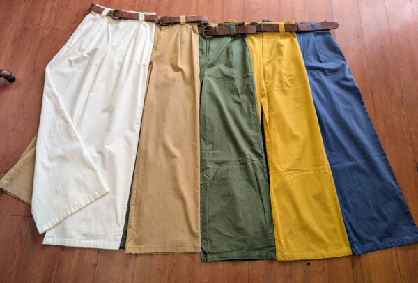 Pantalones lino strech